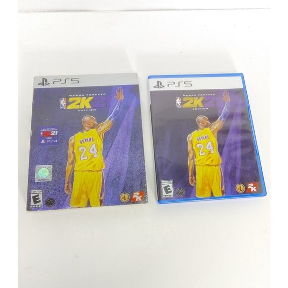 NBA 2K21 PS5 Mamba Forever Edition Kobe Bryant Sony Playstation 5 Video Game - Picture 1 of 4